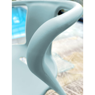 DIEGO - Fauteuil de jardin empilable en Polypropylène