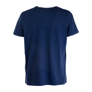 HUSKY t-shirt uomo blue denim