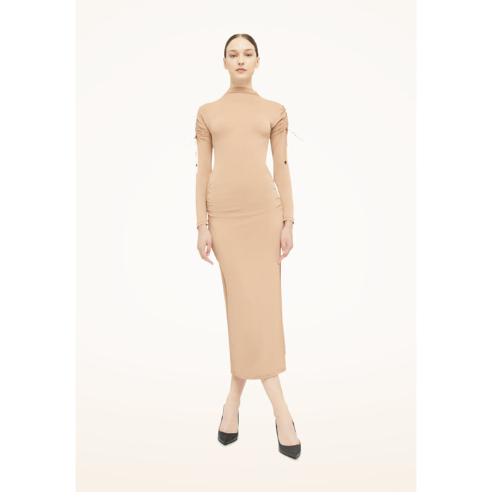 Gonna Crepe Jersey Skirt