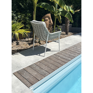 ELBA - Fauteuil de jardin - Blanc