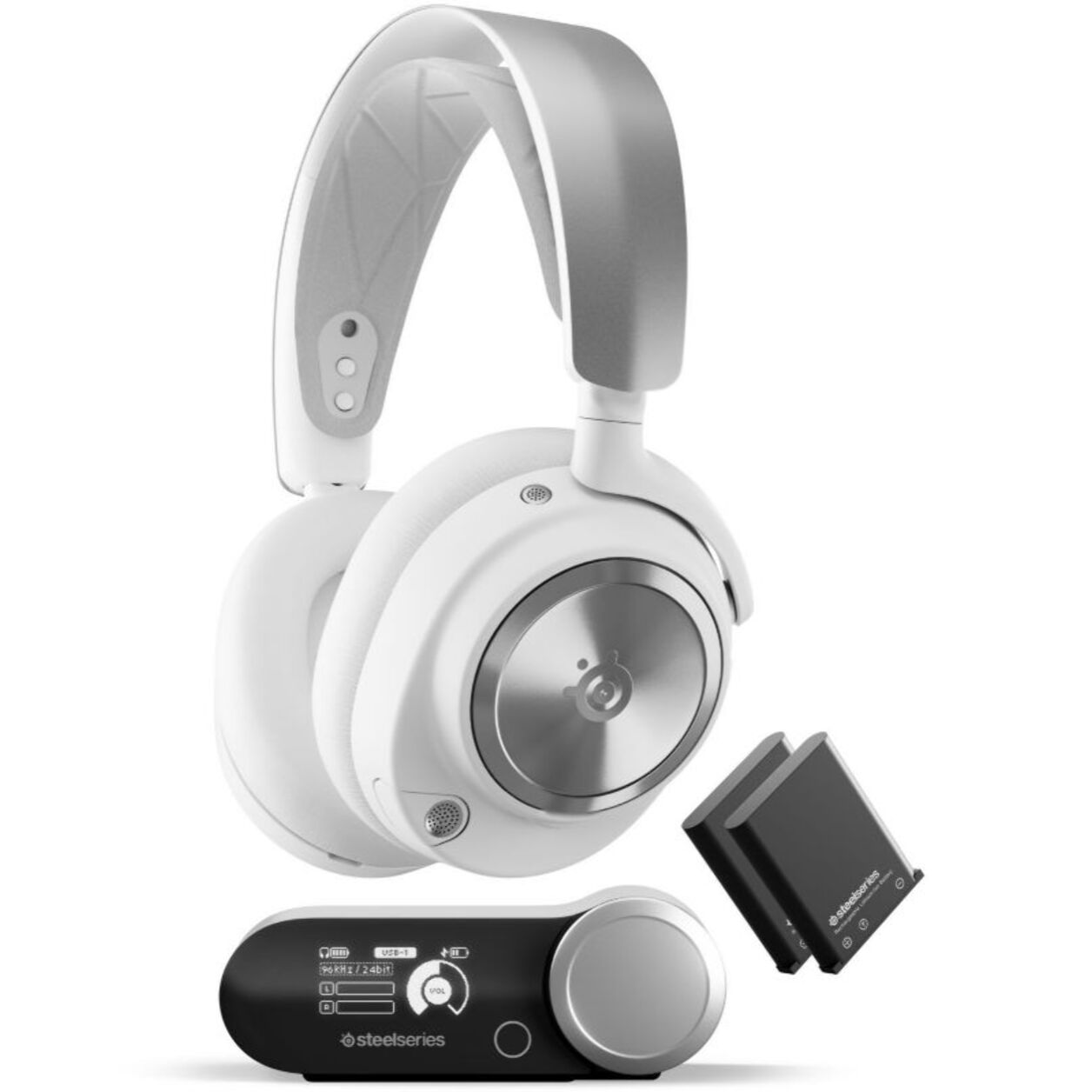 Casque gamer STEELSERIES Arctis Nova Pro WL P White