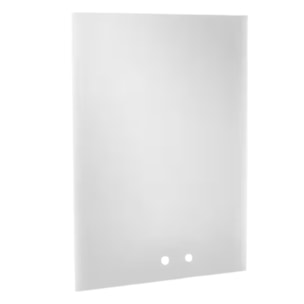 Miroir 2 trous pour mitigeurs Grands Boulevards 80 cm