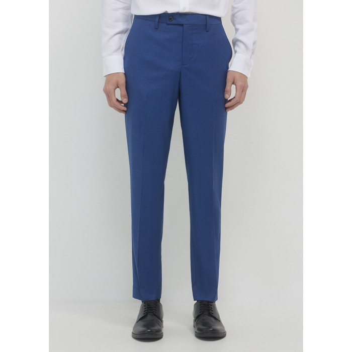 Pantalone in tessuto operato