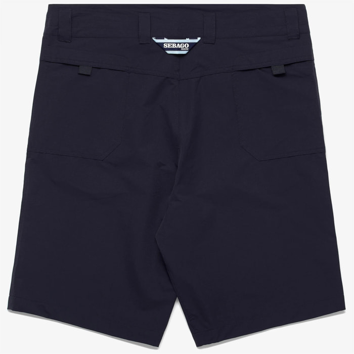 Sebago - Pantaloni Corti Uomo Donna Blu - Crew Short