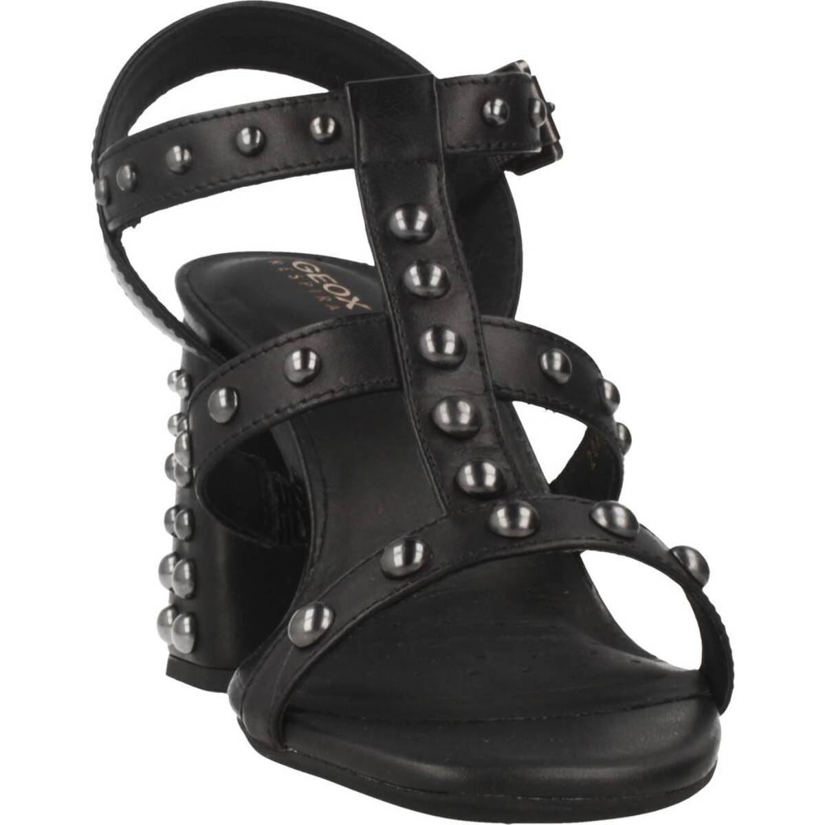 Sandalias Mujer de la marca GEOX  modelo D SEYLA SANDAL HIGH NEGRO