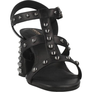 Sandalias Mujer de la marca GEOX  modelo D SEYLA SANDAL HIGH NEGRO