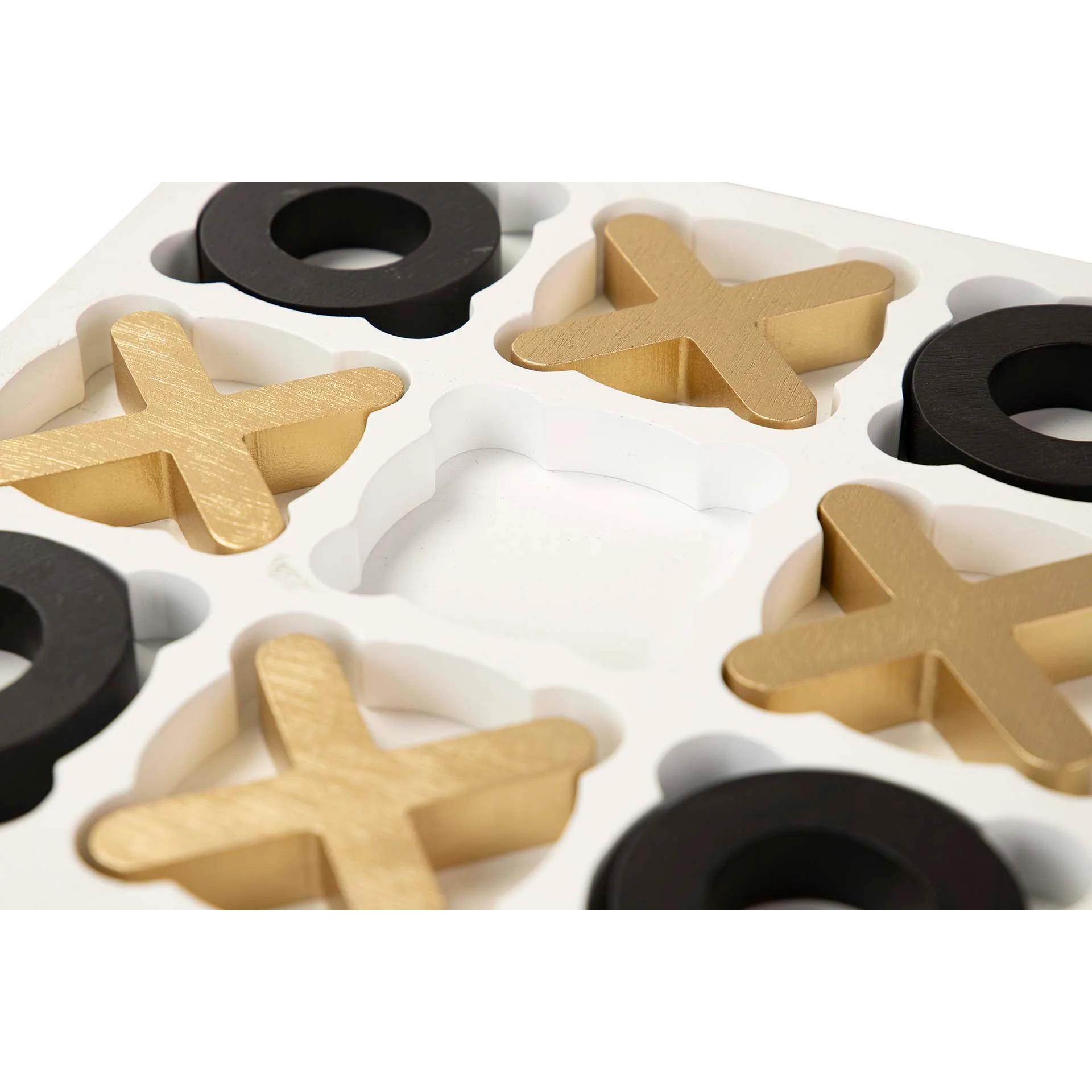 Juego Decoracion Mdf Blanco 31x31x3 Cm