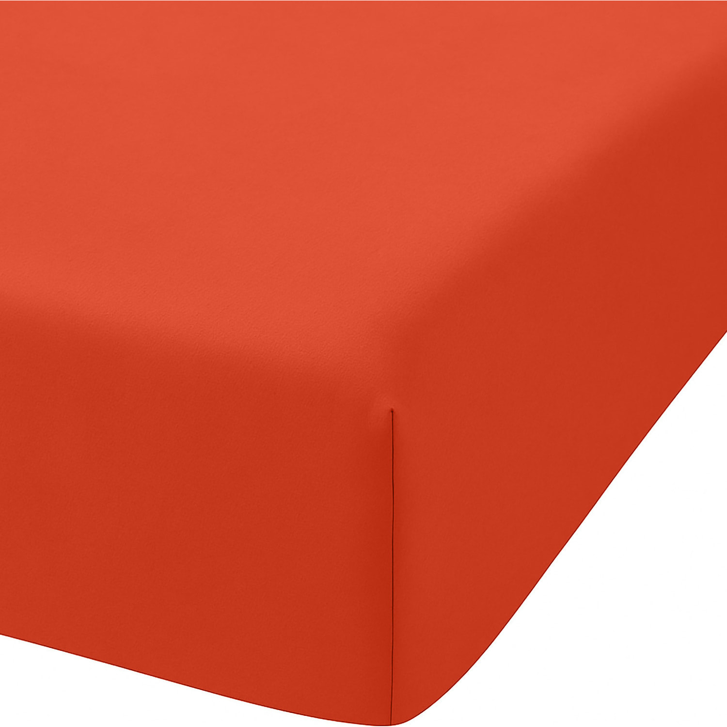 Drap Housse - Bonnet:30cm 100%coton Bio 57fils Bisque