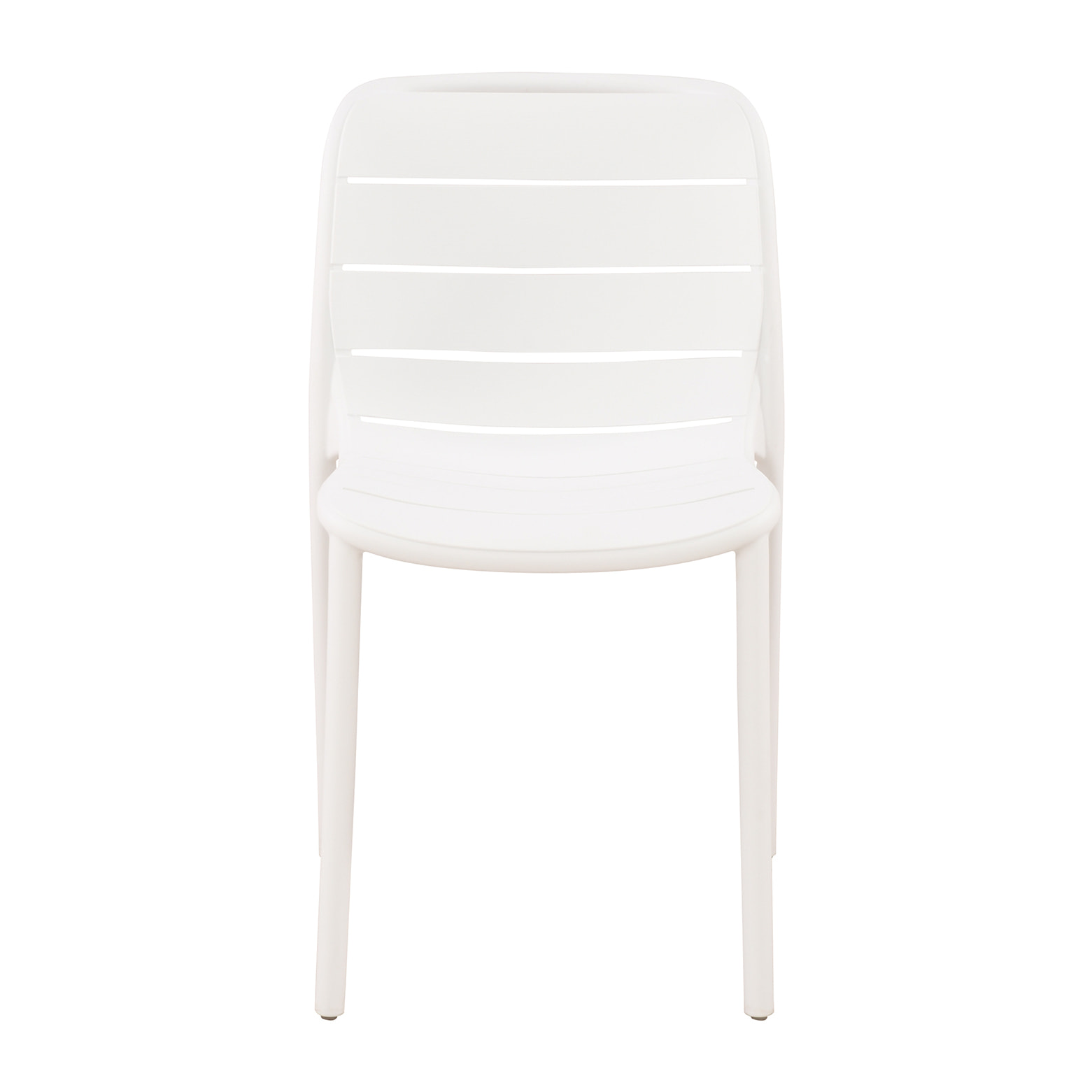 Set Da 4, Sedia Itaca In Polipropilene Bianca