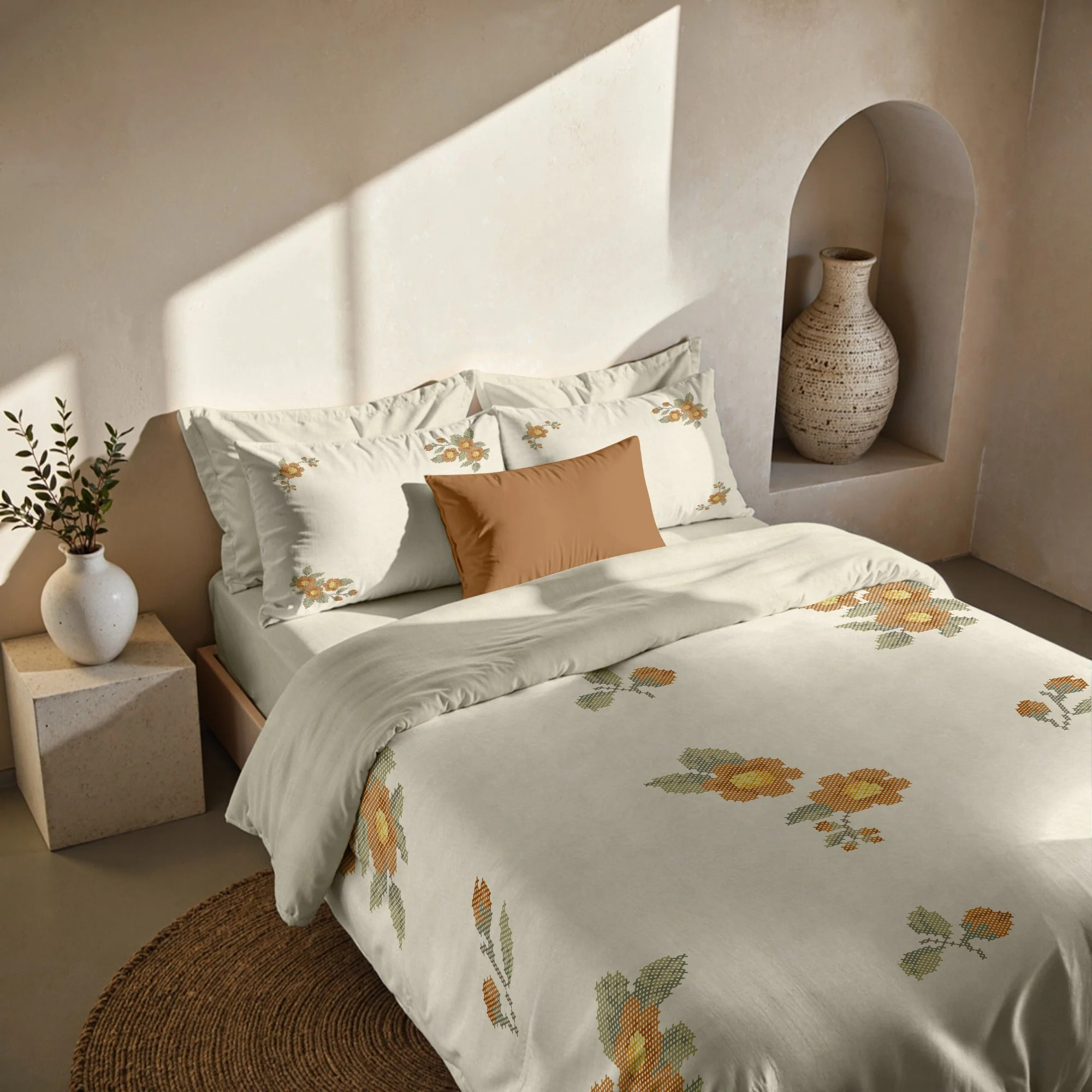 Housse de couette Aldaia 80 fils