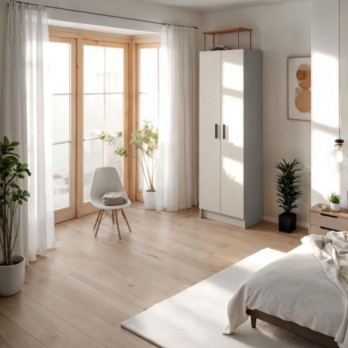 Armario Multi Useful SH 60 2 Puertas Blanco Roto