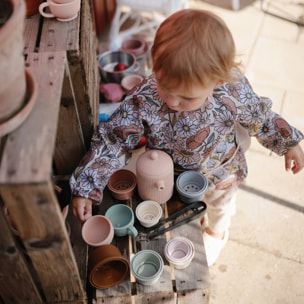 Mushie Babero Con Mangas Solid