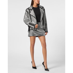 PHILIPP PLEIN Chaqueta biker oversize