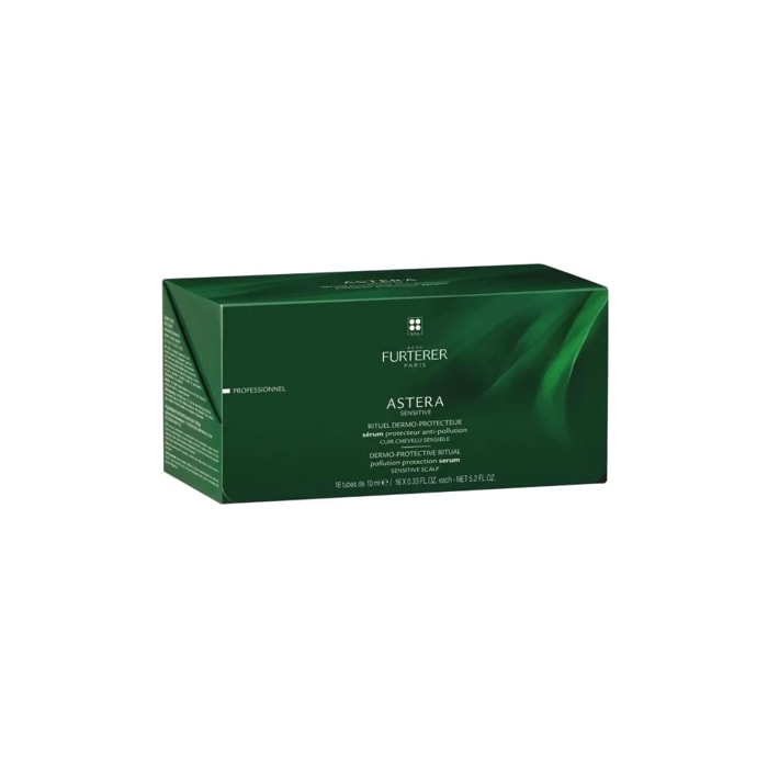 Sérum Protecteur Anti-Pollution  - Coffret Astera Sensitive - Cuir chevelu sensible - 16x10 ml