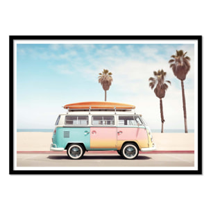 Affiche - California Van - Philippe Hugonnard