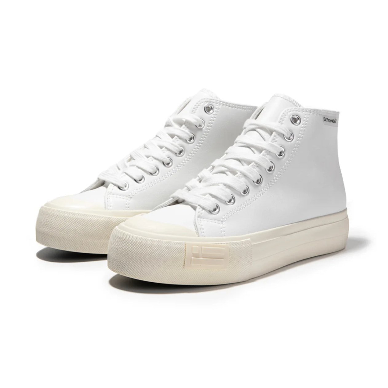 Zapatillas Altas Abotinadas Mujer One Way Nap en Blanco D.Franklin