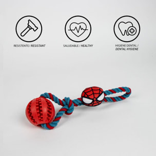 Juguete Para Perro Cuerda Spiderman