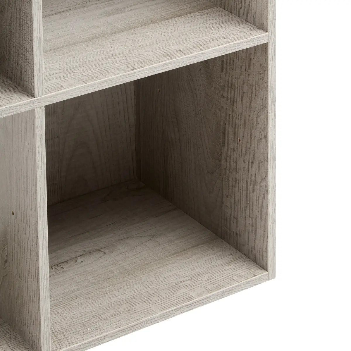 Étagère 9 cases "Mix N' Modul" effet chêne gris