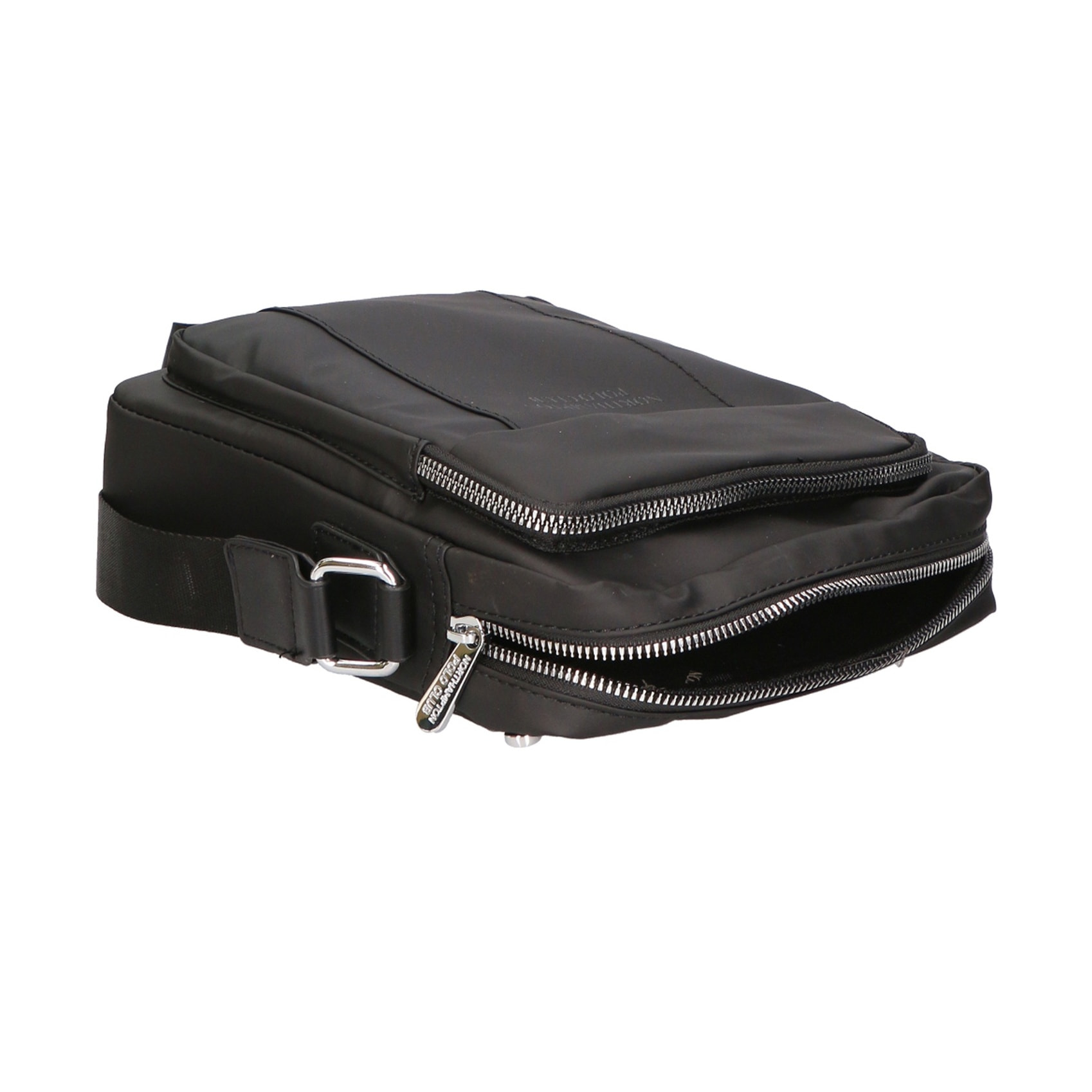 Borsa a tracolla uomo - Modello False - 100% pelle PU - 20.0 x 23.0 x 4.0 cm