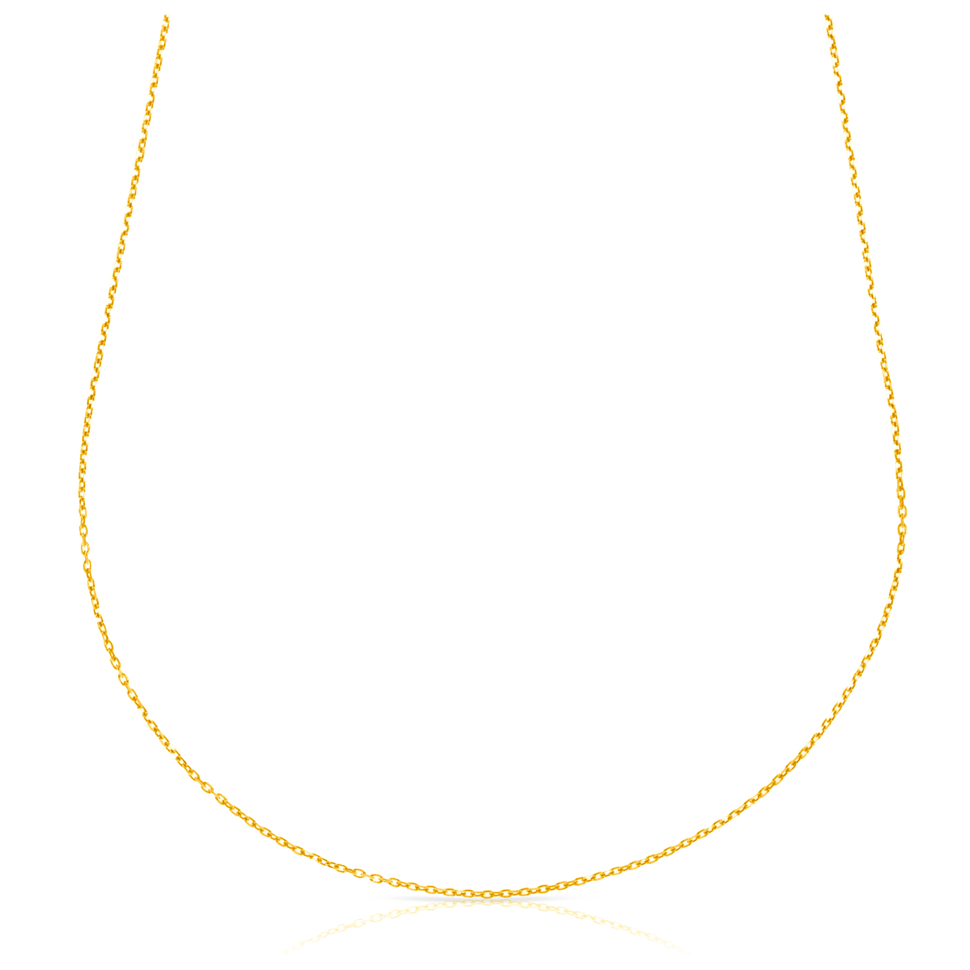 Collar Plata de Ley 925 con trama Forzatina de alargue y eslabones planos
