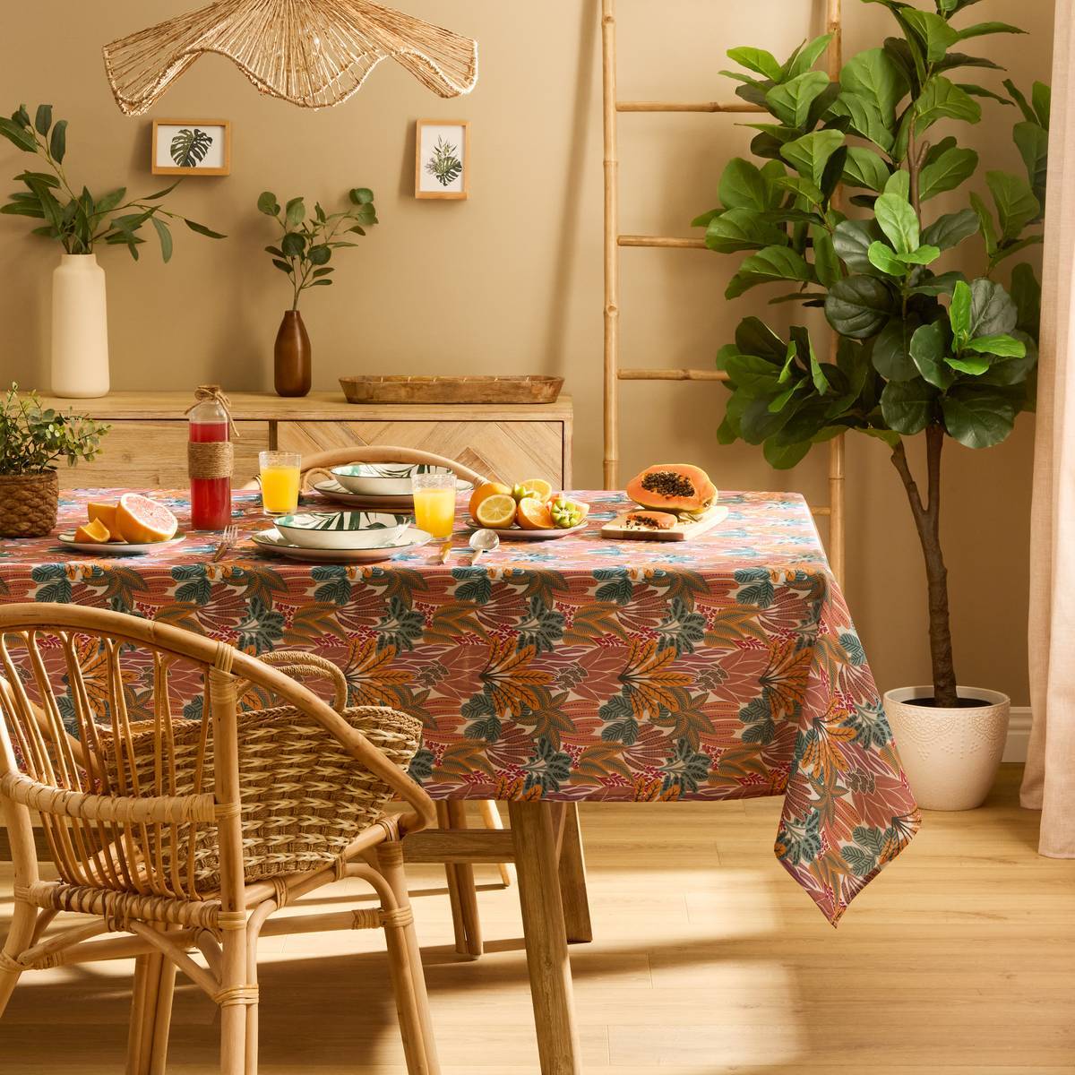 Nappe Tropical 300x150cm imprimé tropical