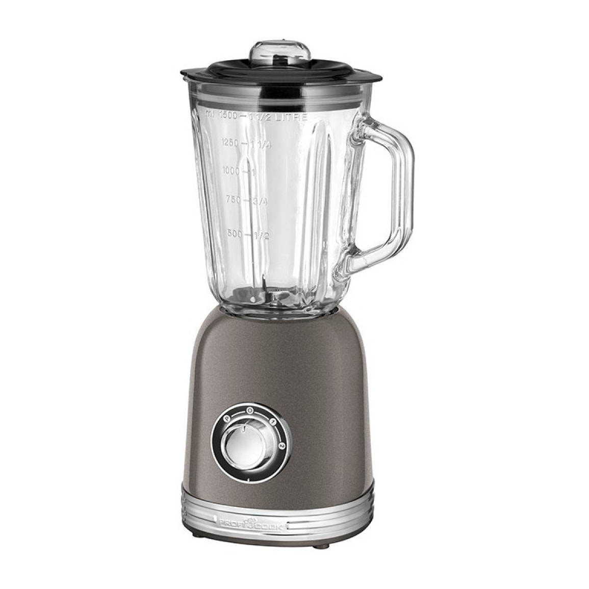 Blender Mixeur 1.5L vintage Proficook PC-UM 1195 Anthracite