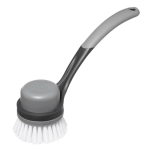 Brosse vaisselle amovible gris