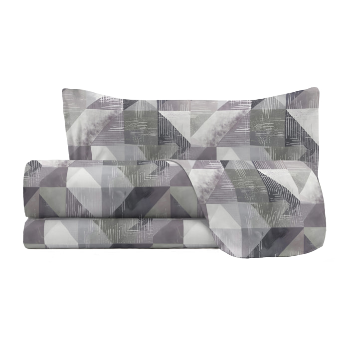 COMPLETO LETTO RIVER SINGOLO SEPIK GREY