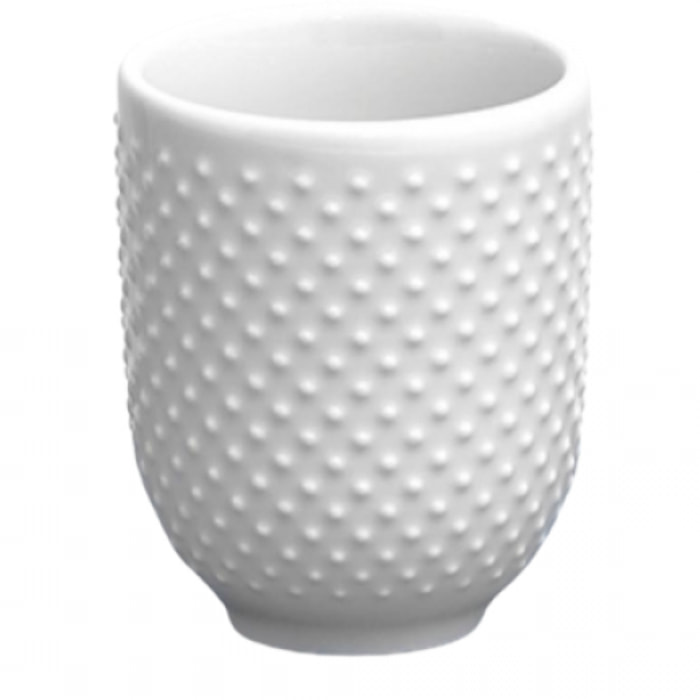 Lot de 6 tasses blanc - "serenity"