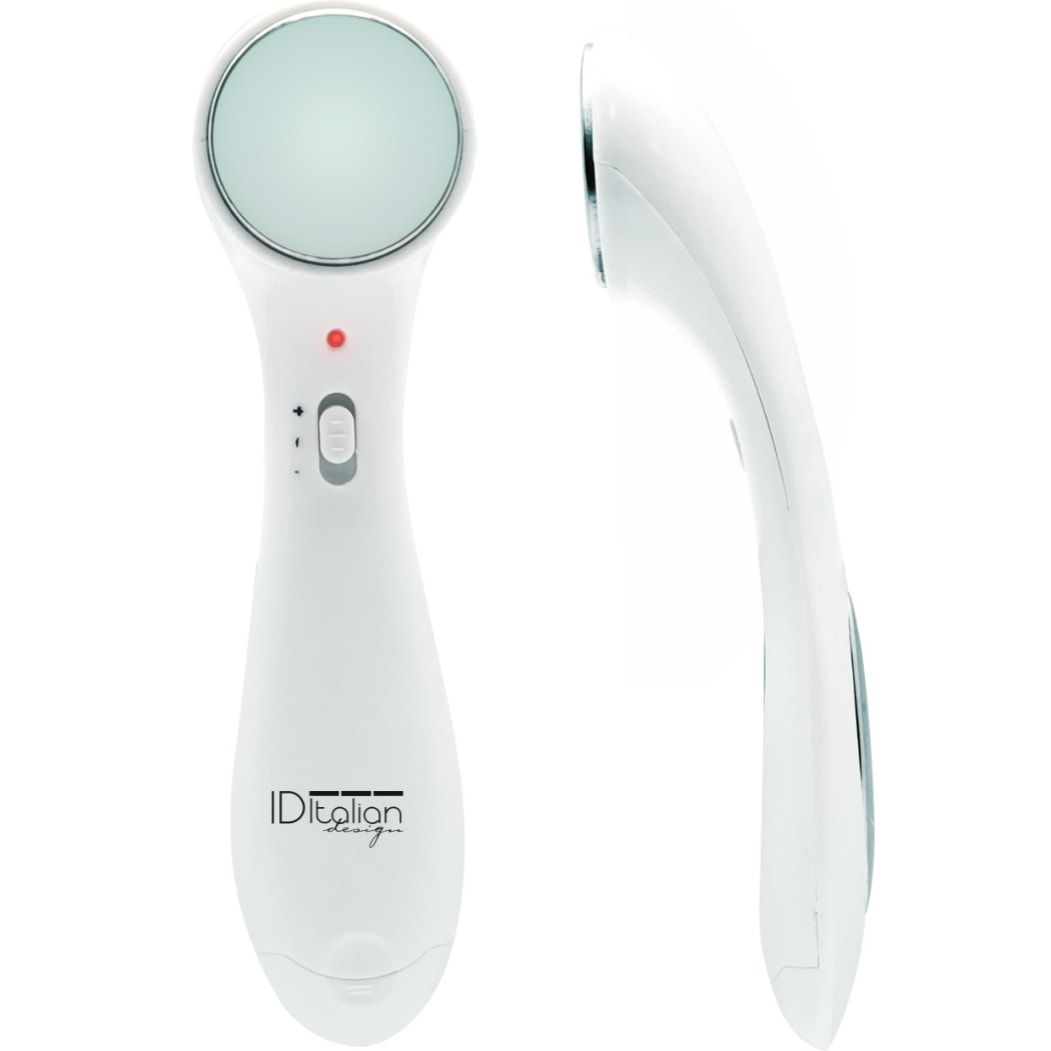 Appareil anti-rides pour le visage ultra ionic face massager - blanc - 8500 rpm