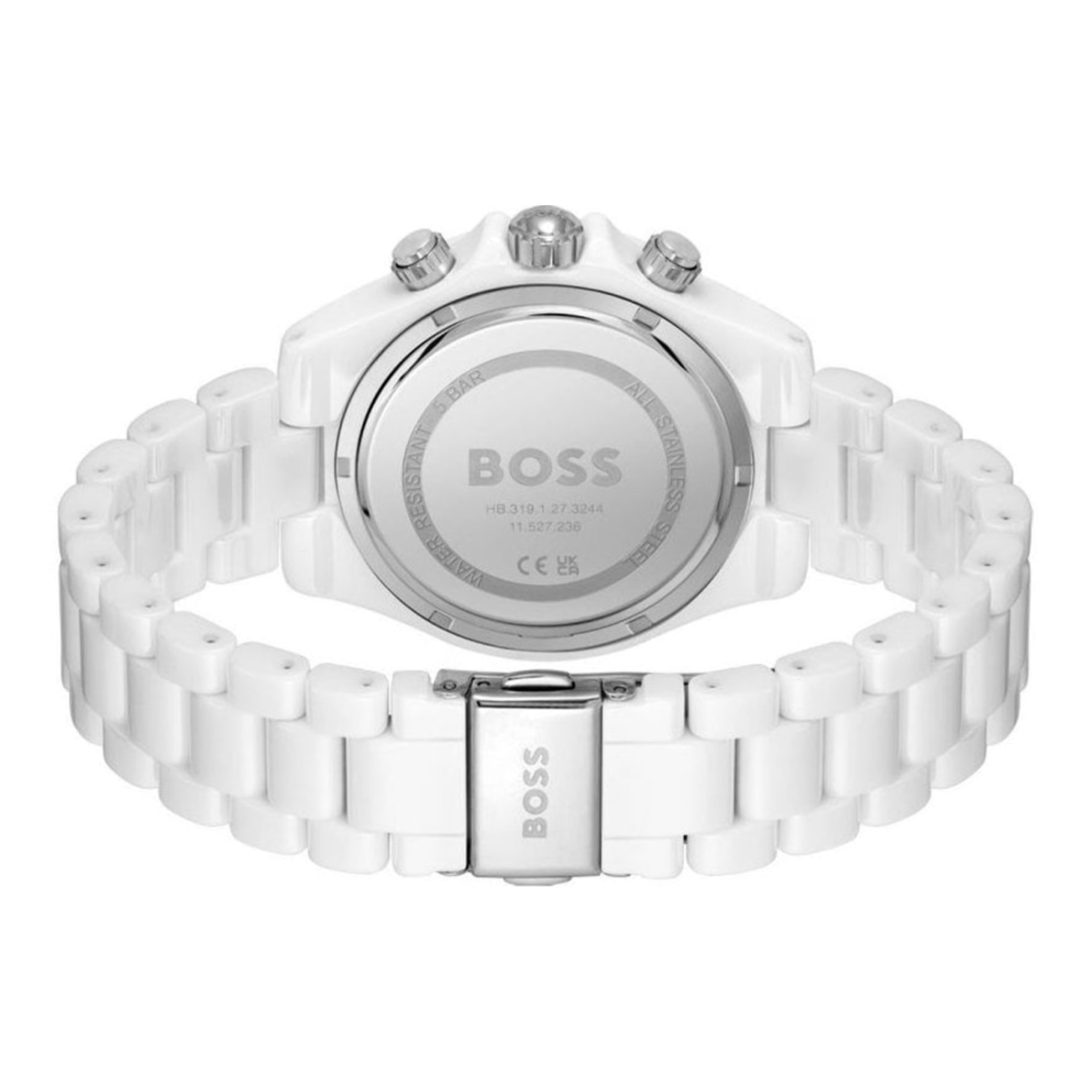Reloj Boss 1502632 Mujer Analogico Cuarzo con Correa de Ceramica
