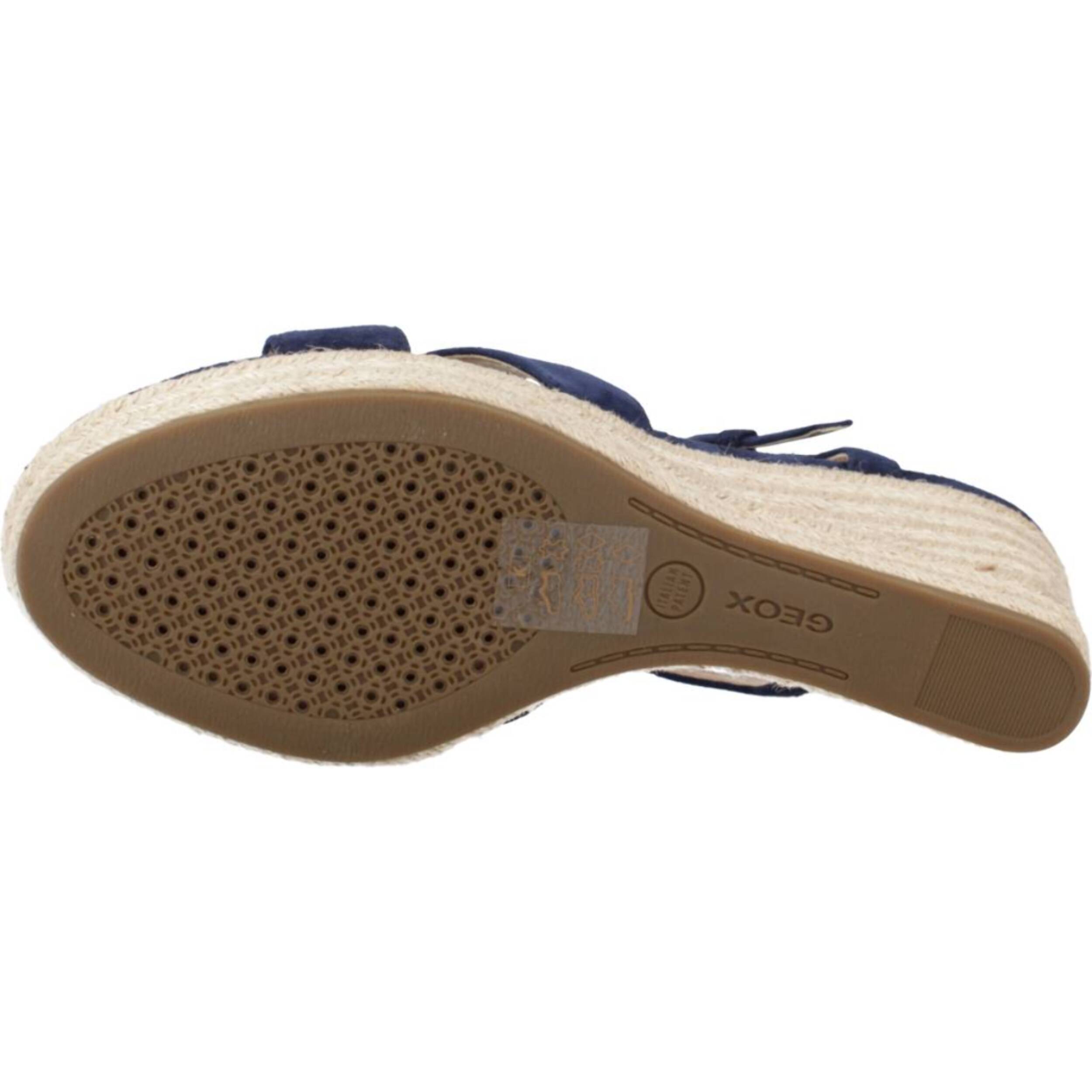Sandalias Mujer de la marca GEOX  modelo D SOLEIL A AZUL