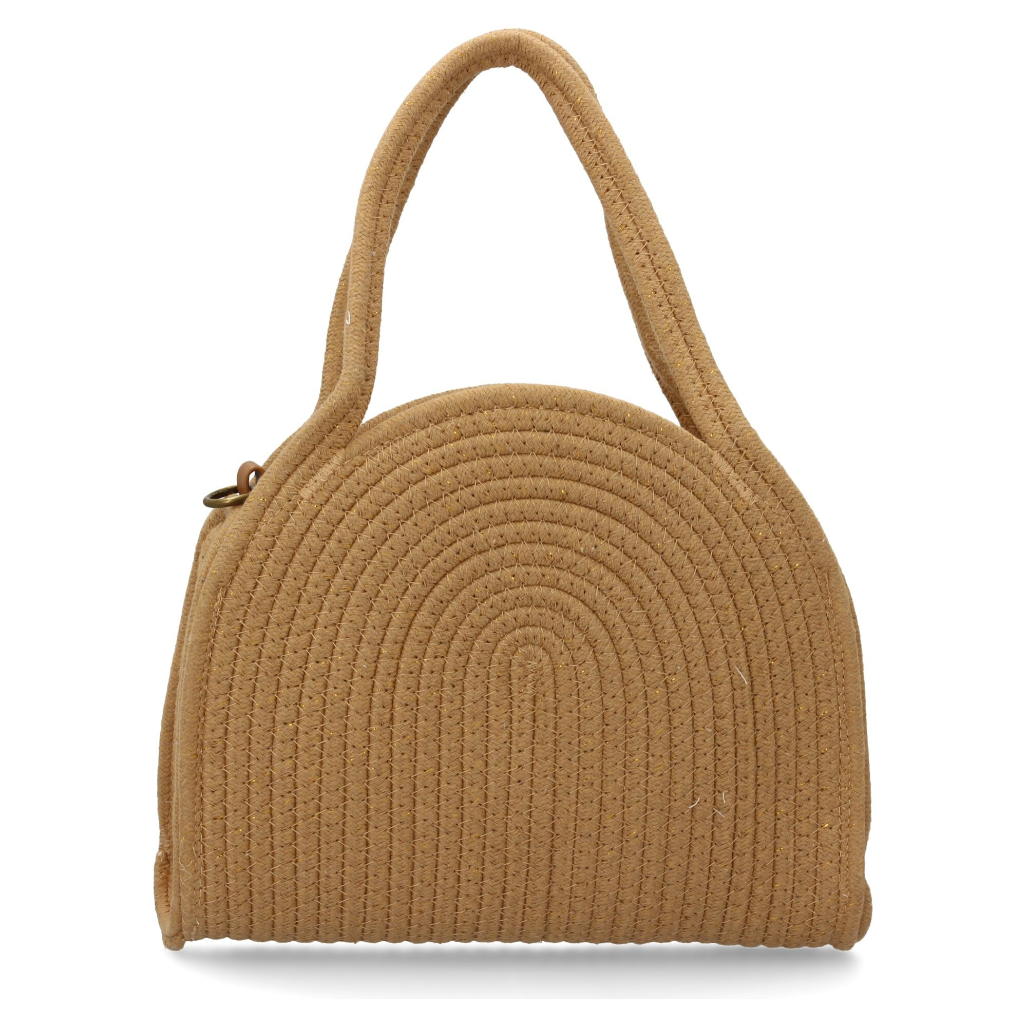 Bolso de hombro para mujer, material de rafia, diseño elegante y moderno ideal para verano