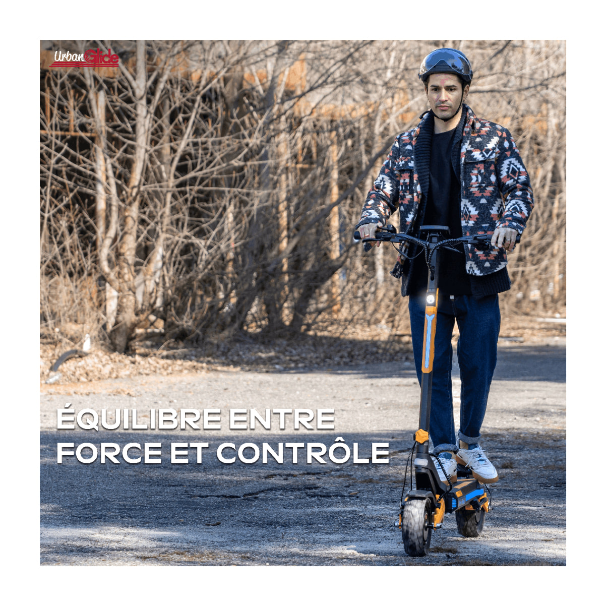 Trottinette Électrique Adulte UrbanGlide  1000GT DUO Moteur -  2800W -  Autonomie Jusqu'a 100 km - Pneu Cross 10" Tubeless - Batterie 58V/23Ah - Poids 33Kg