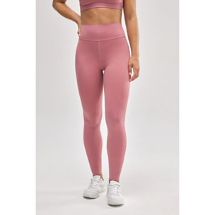 Leggings sportivi rosa effetto pancia piatta