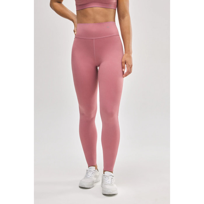 Leggings sportivi rosa effetto pancia piatta