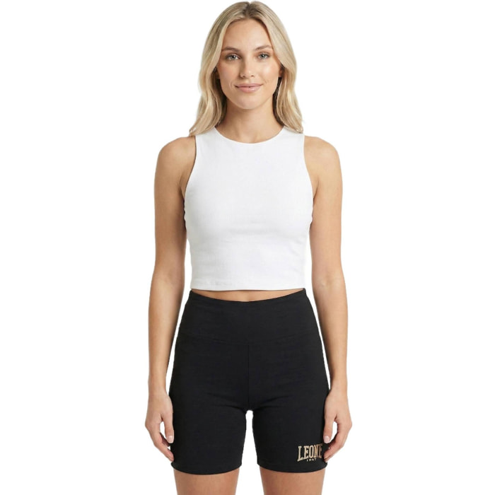 Camiseta corta sin mangas Active Gold para mujer