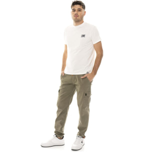 Pantaloni cargo da uomo in twill Leone Military 1947