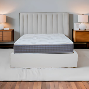 Materasso Luxury Matrimoniale 160x200 Altezza 26cm Memory Foam 2 Strati Sfoderabile Con Tessuto Pregiato Intreccio Con Fascia Perimetrale Capitonè (Antiacaro - Anallergico - Antibatterico - Ergonomico)