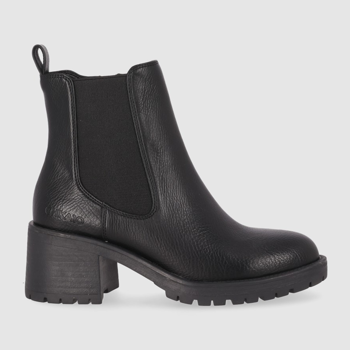 Botines - Negro - Tacón: 3 cm