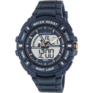 Reloj Radiant RA438602 Hombre Digital Cuarzo con Correa de Caucho