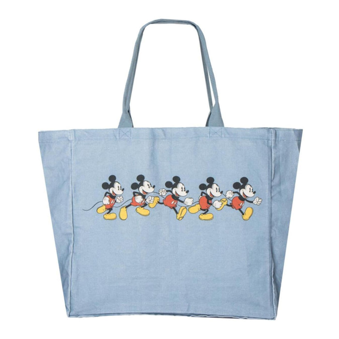 Bolsa Shopping Mickey Mouse - Color Azul