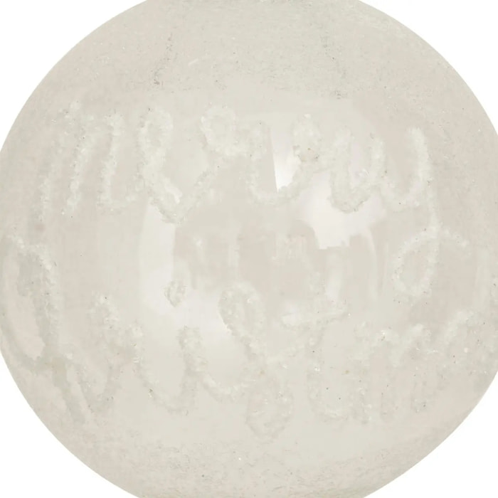 BDN VERRE 90MM MERRY XMAS BLC