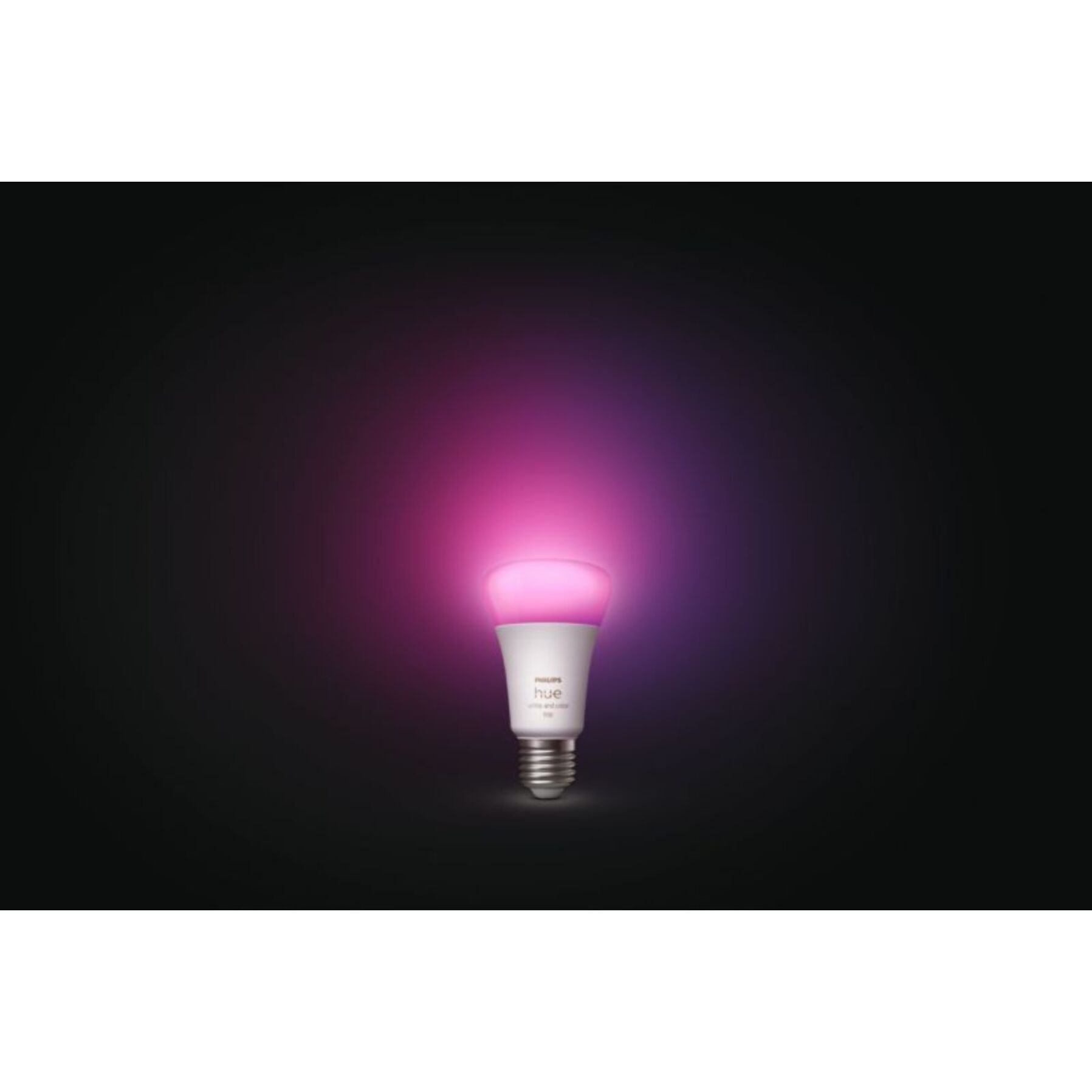 Ampoule LED connectée PHILIPS HUE W&C E27 75W