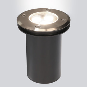 Forlight Empotrable De Suelo Ip65/Ip67 Ringo Ø110Mm Led 2,7W 4000K Acero Inoxidable 229L