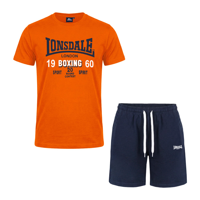 Completo Set Uomo LONSDALE Cotone Corto