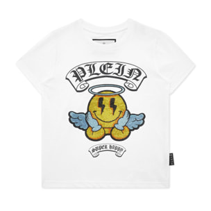 PHILIPP PLEIN Camiseta Cuello Redondo Ss SMILE