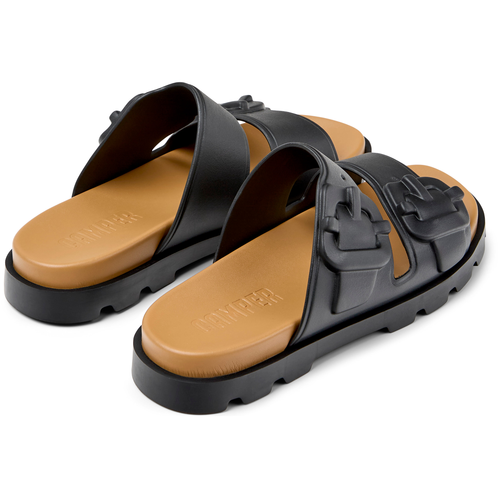 Sandali - CAMPER Brutus Sandal - Nero - Sintetico