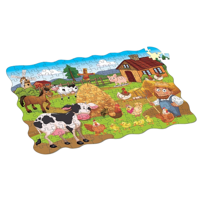 PUZLE DE 208 PIEZAS: GRANJA