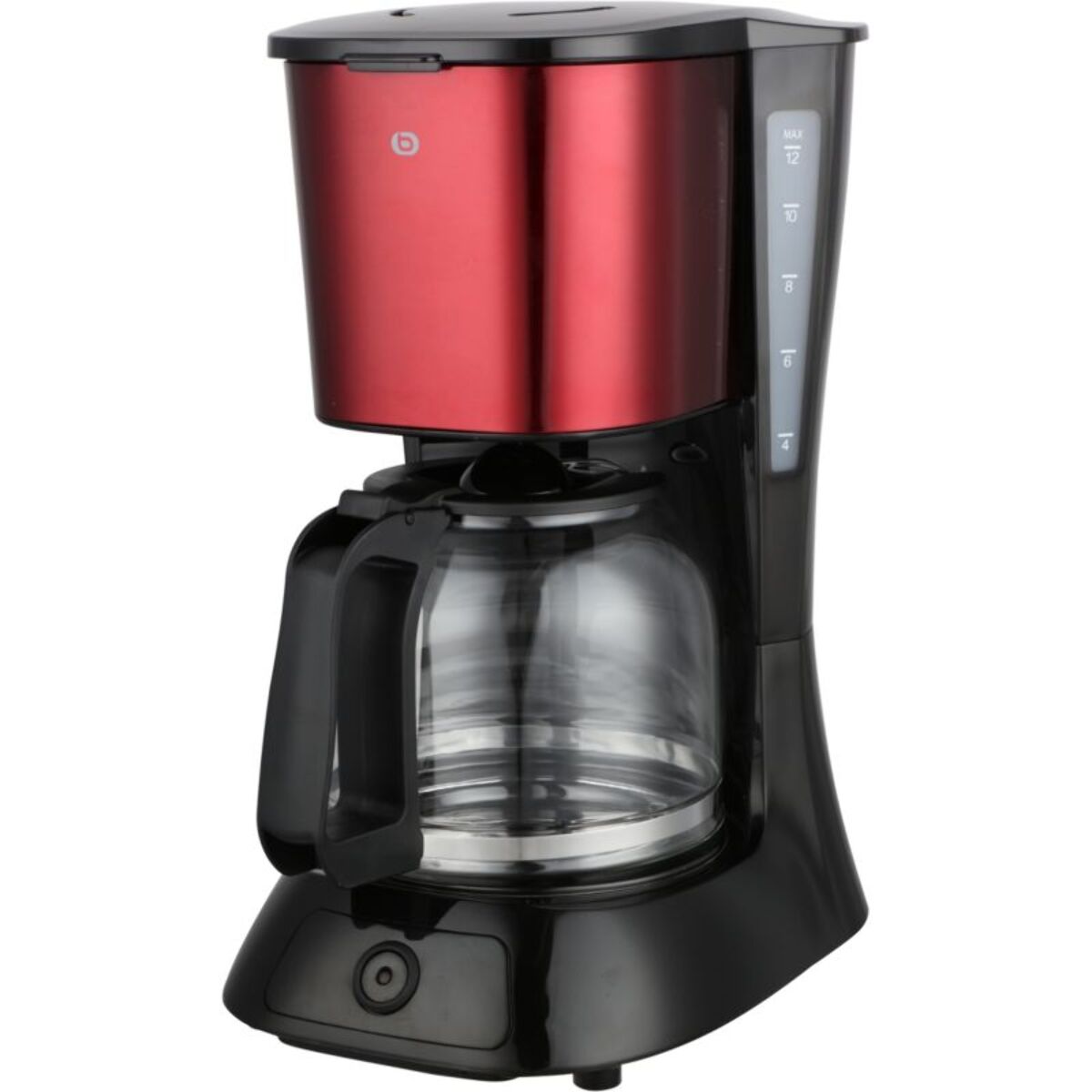 Cafetière ESSENTIELB ECF6 rouge